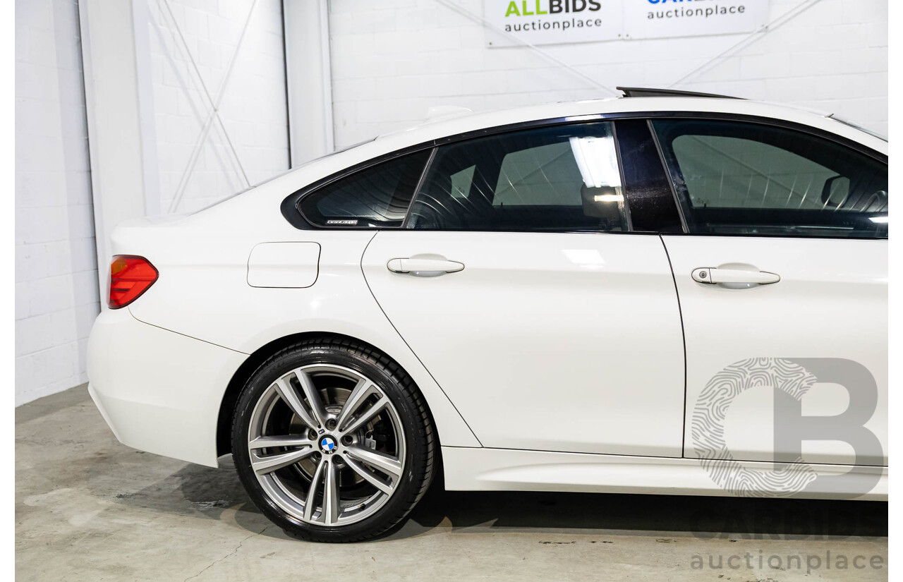 1/2015 BMW 435i Gran Coupe M Sport F36 MY15 5d Coupe Alpine White Turbo 3.0L