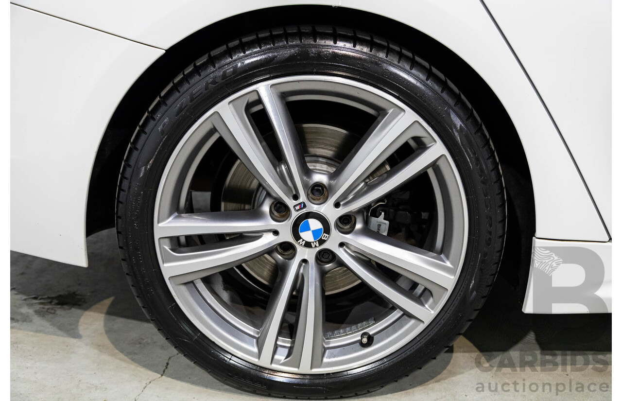 1/2015 BMW 435i Gran Coupe M Sport F36 MY15 5d Coupe Alpine White Turbo 3.0L