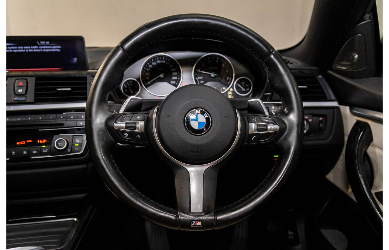 1/2015 BMW 435i Gran Coupe M Sport F36 MY15 5d Coupe Alpine White Turbo 3.0L
