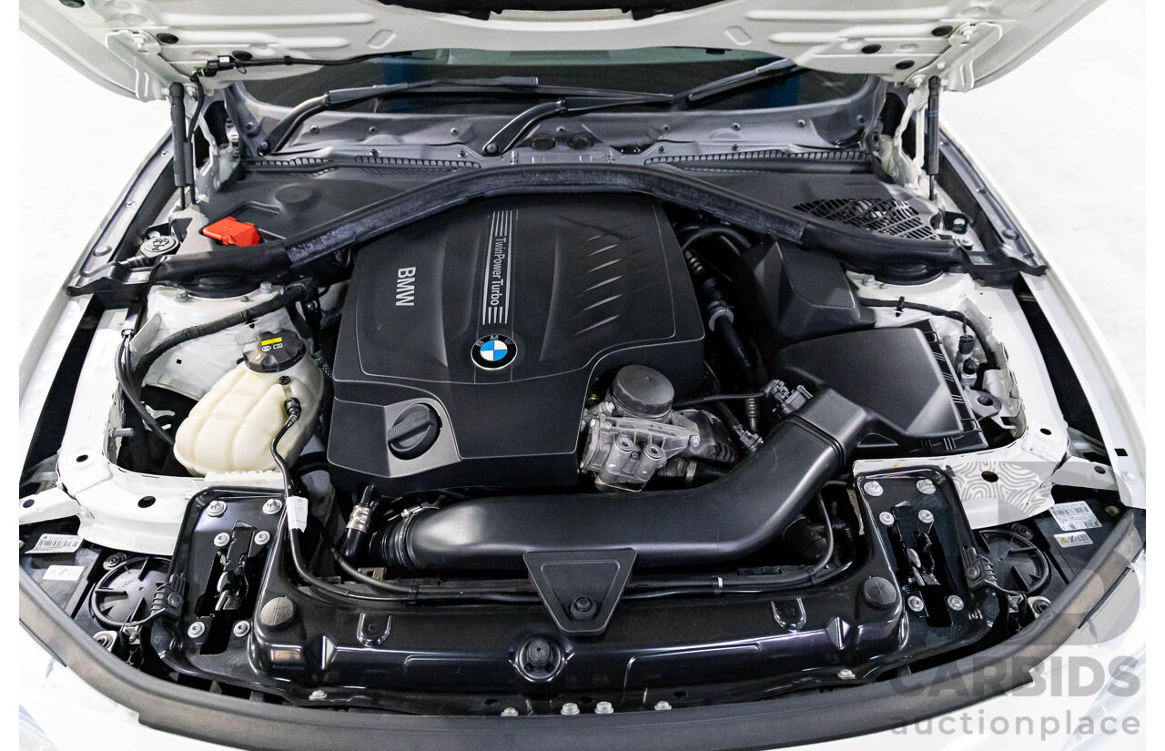 1/2015 BMW 435i Gran Coupe M Sport F36 MY15 5d Coupe Alpine White Turbo 3.0L