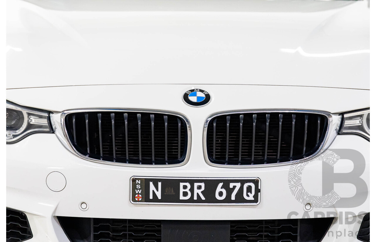 1/2015 BMW 435i Gran Coupe M Sport F36 MY15 5d Coupe Alpine White Turbo 3.0L
