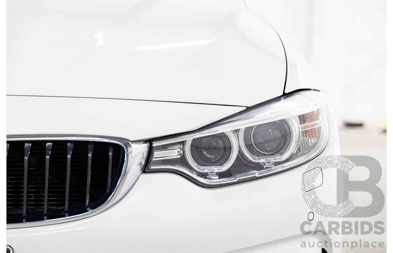 1/2015 BMW 435i Gran Coupe M Sport F36 MY15 5d Coupe Alpine White Turbo 3.0L