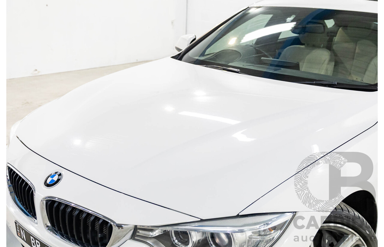 1/2015 BMW 435i Gran Coupe M Sport F36 MY15 5d Coupe Alpine White Turbo 3.0L