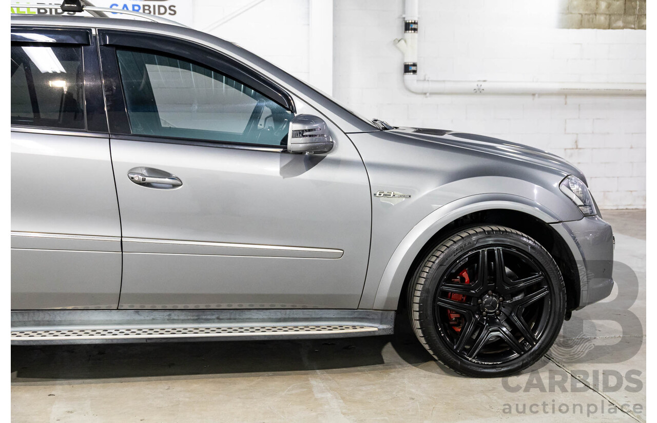 12/2010 Mercedes-Benz ML 63 AMG (4x4) W164 09 UPGRADE 4d Wagon Palladium Silver Metallic V8 6.2L