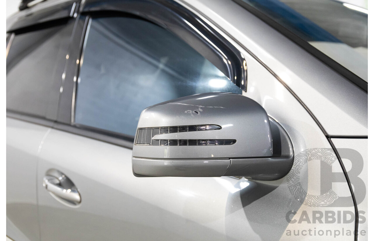 12/2010 Mercedes-Benz ML 63 AMG (4x4) W164 09 UPGRADE 4d Wagon Palladium Silver Metallic V8 6.2L
