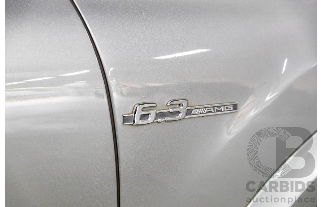 12/2010 Mercedes-Benz ML 63 AMG (4x4) W164 09 UPGRADE 4d Wagon Palladium Silver Metallic V8 6.2L