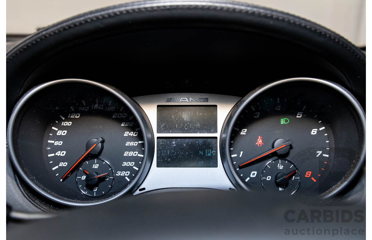 12/2010 Mercedes-Benz ML 63 AMG (4x4) W164 09 UPGRADE 4d Wagon Palladium Silver Metallic V8 6.2L