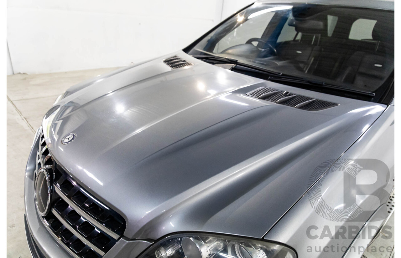 12/2010 Mercedes-Benz ML 63 AMG (4x4) W164 09 UPGRADE 4d Wagon Palladium Silver Metallic V8 6.2L