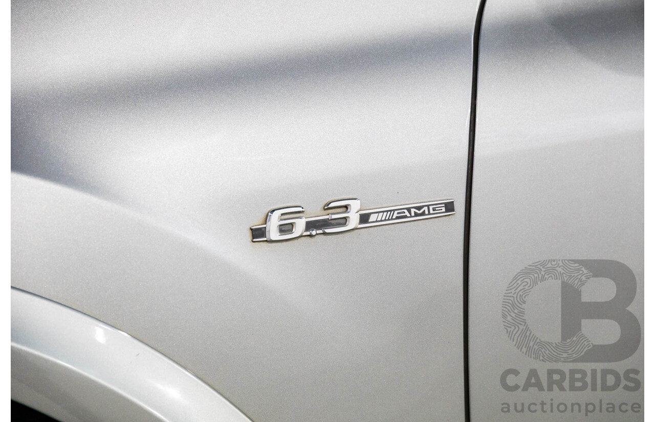 12/2010 Mercedes-Benz ML 63 AMG (4x4) W164 09 UPGRADE 4d Wagon Palladium Silver Metallic V8 6.2L
