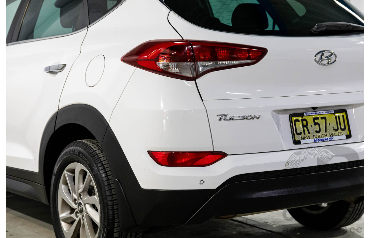 03/2016 Hyundai Tucson Elite R-Series (AWD) TLE 4d Wagon Polar White Turbo Diesel 2.0L