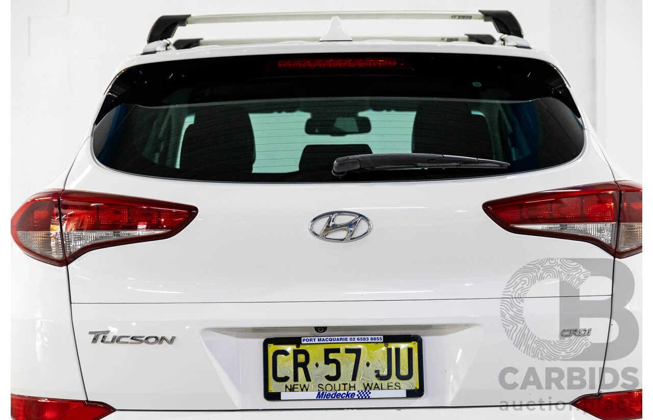 03/2016 Hyundai Tucson Elite R-Series (AWD) TLE 4d Wagon Polar White Turbo Diesel 2.0L
