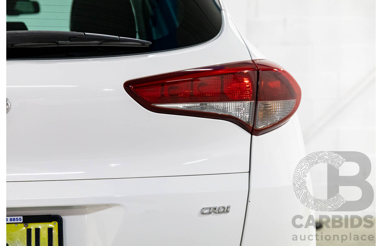03/2016 Hyundai Tucson Elite R-Series (AWD) TLE 4d Wagon Polar White Turbo Diesel 2.0L