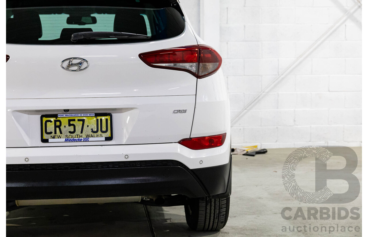 03/2016 Hyundai Tucson Elite R-Series (AWD) TLE 4d Wagon Polar White Turbo Diesel 2.0L