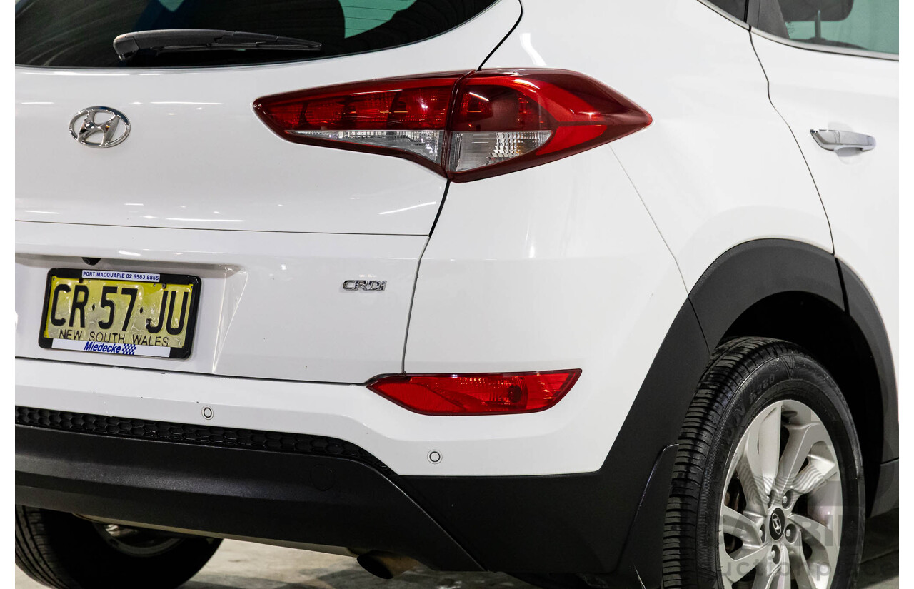 03/2016 Hyundai Tucson Elite R-Series (AWD) TLE 4d Wagon Polar White Turbo Diesel 2.0L