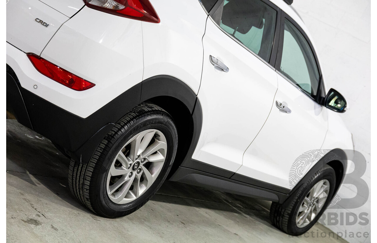 03/2016 Hyundai Tucson Elite R-Series (AWD) TLE 4d Wagon Polar White Turbo Diesel 2.0L