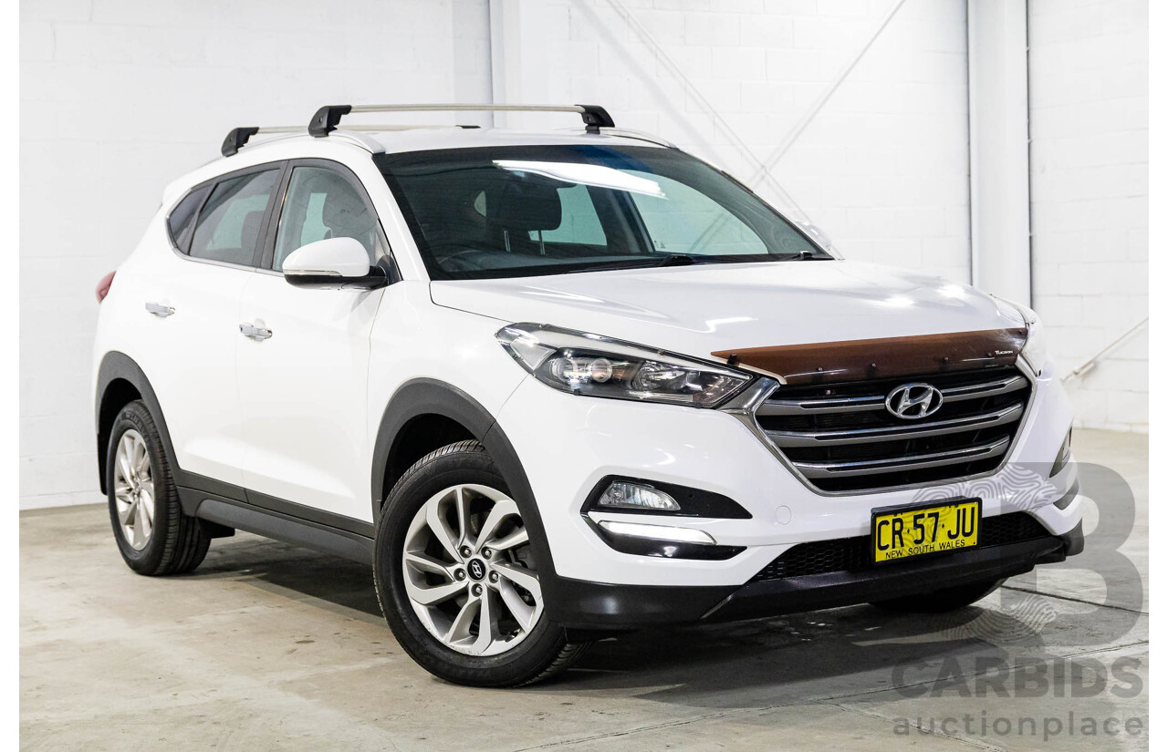 03/2016 Hyundai Tucson Elite R-Series (AWD) TLE 4d Wagon Polar White Turbo Diesel 2.0L