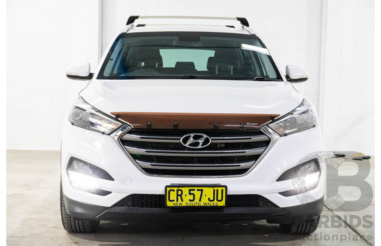 03/2016 Hyundai Tucson Elite R-Series (AWD) TLE 4d Wagon Polar White Turbo Diesel 2.0L
