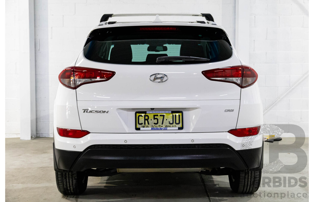 03/2016 Hyundai Tucson Elite R-Series (AWD) TLE 4d Wagon Polar White Turbo Diesel 2.0L