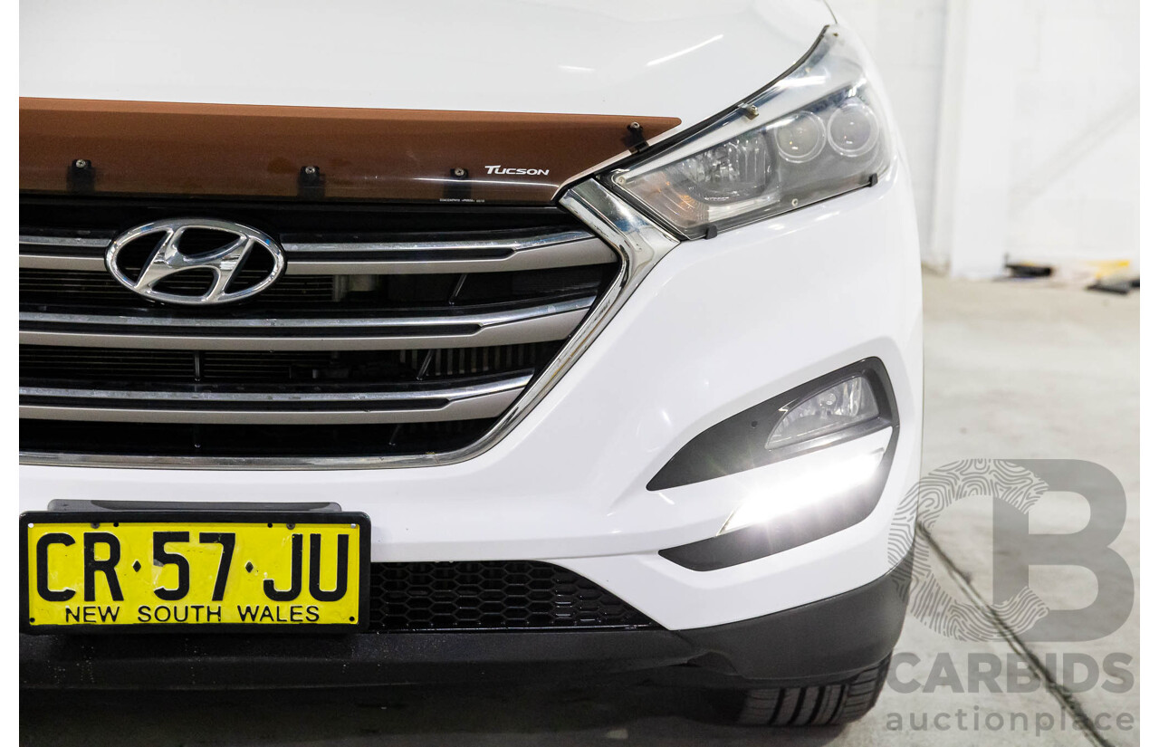 03/2016 Hyundai Tucson Elite R-Series (AWD) TLE 4d Wagon Polar White Turbo Diesel 2.0L