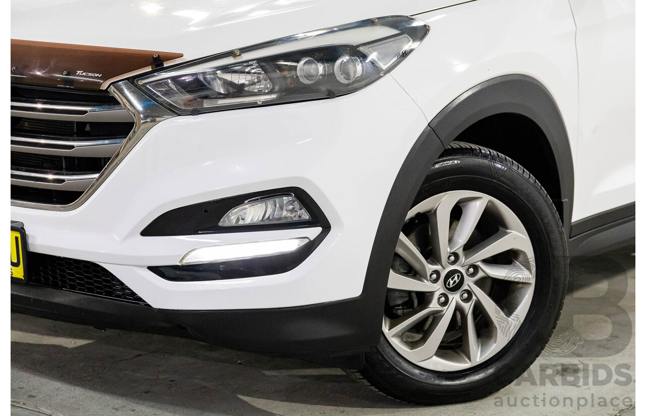 03/2016 Hyundai Tucson Elite R-Series (AWD) TLE 4d Wagon Polar White Turbo Diesel 2.0L