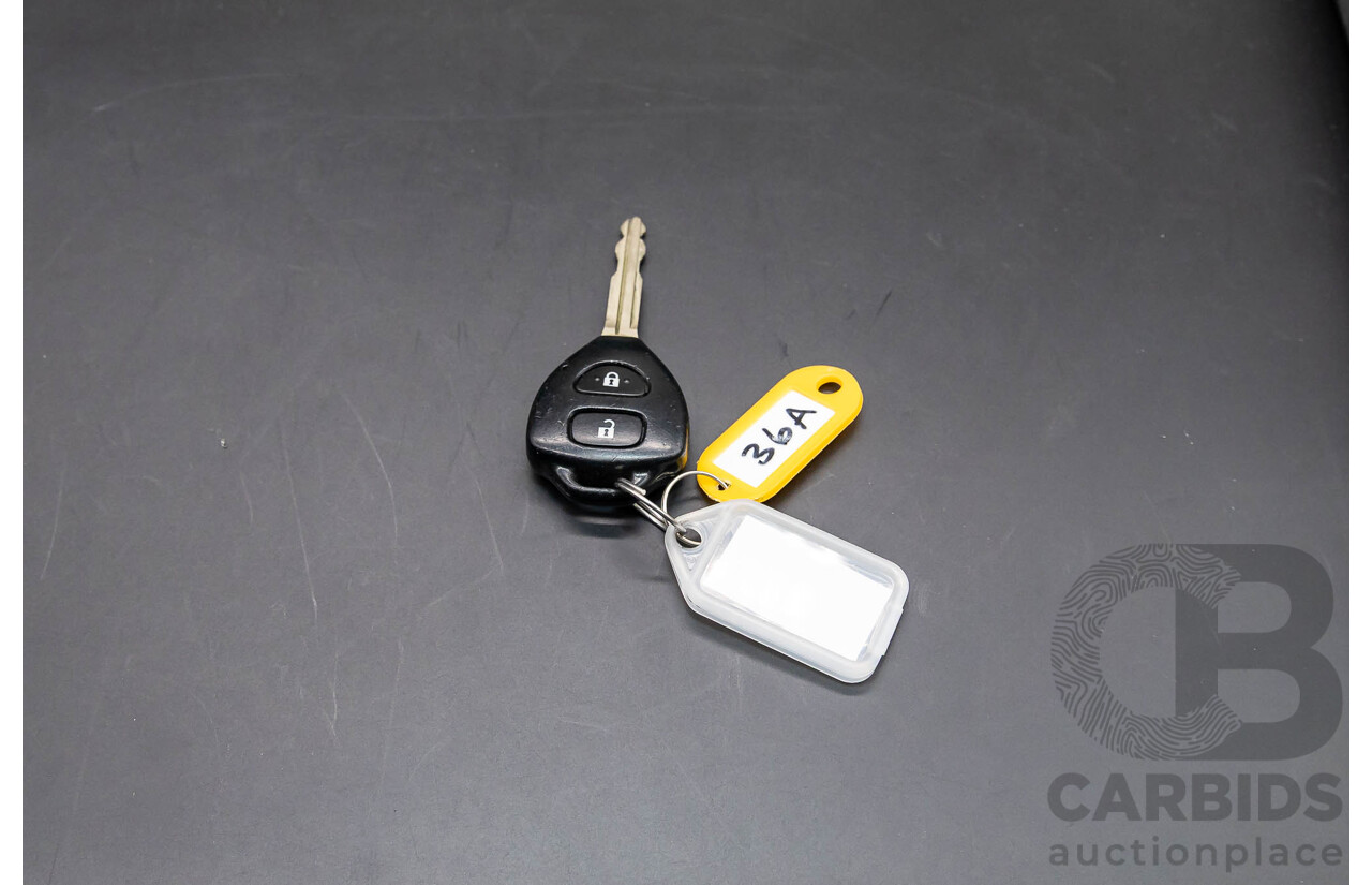 3/2009 Toyota Corolla Ascent ZRE152R 4d Sedan Glacier White 1.8L