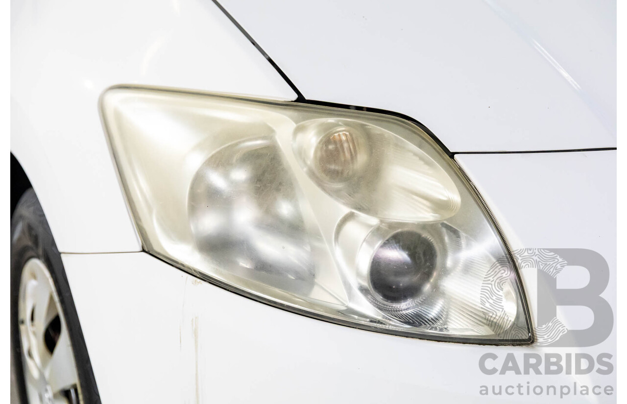 3/2009 Toyota Corolla Ascent ZRE152R 4d Sedan Glacier White 1.8L