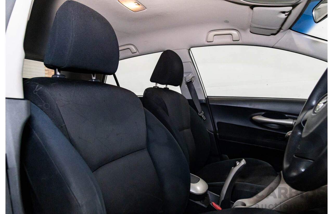 3/2009 Toyota Corolla Ascent ZRE152R 4d Sedan Glacier White 1.8L