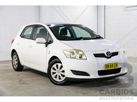 3/2009 Toyota Corolla Ascent ZRE152R 4d Sedan Glacier White 1.8L