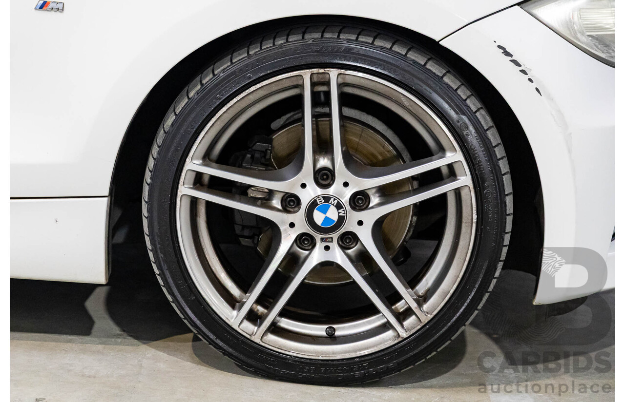 1/2014 BMW 120i M Sport E88 MY13 Update 2d Convertible Alpine White 2.0L