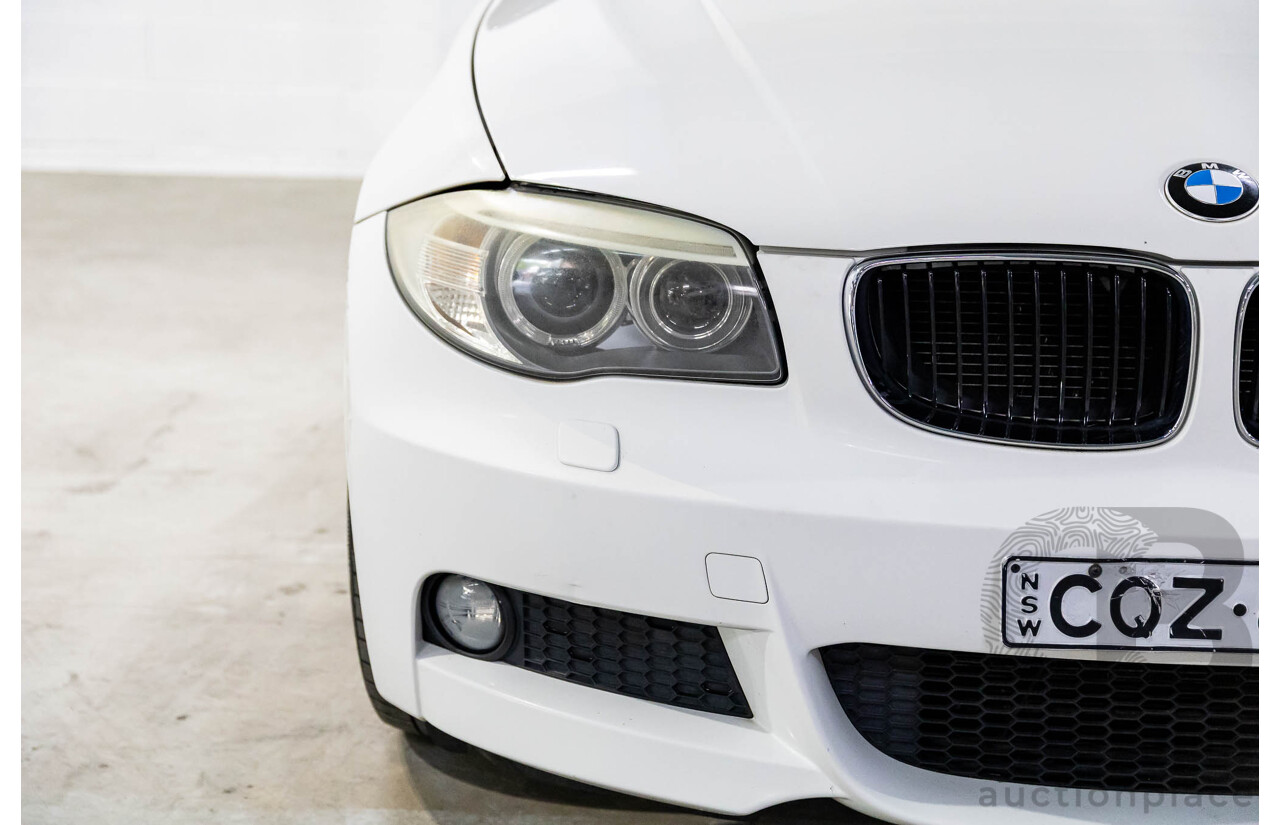 1/2014 BMW 120i M Sport E88 MY13 Update 2d Convertible Alpine White 2.0L