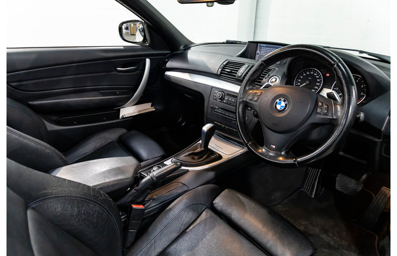 1/2014 BMW 120i M Sport E88 MY13 Update 2d Convertible Alpine White 2.0L