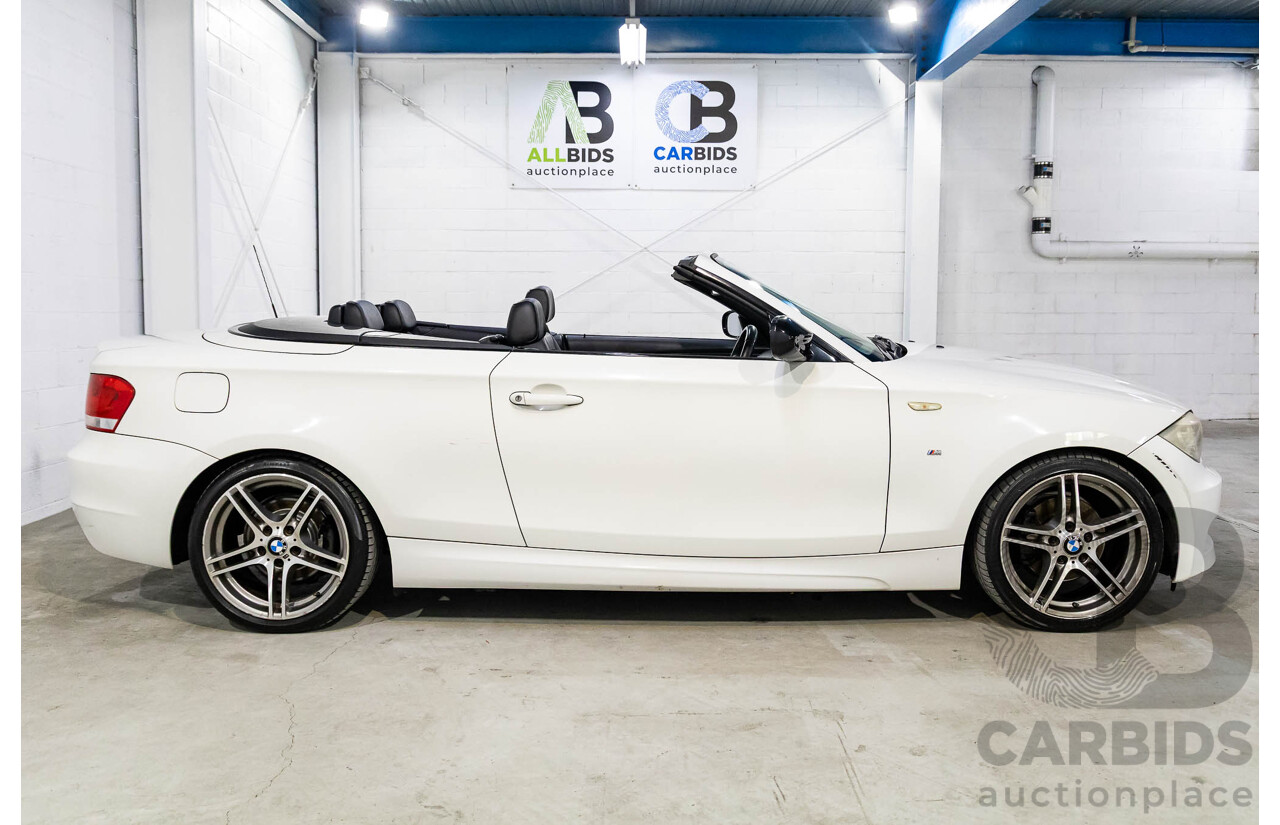 1/2014 BMW 120i M Sport E88 MY13 Update 2d Convertible Alpine White 2.0L
