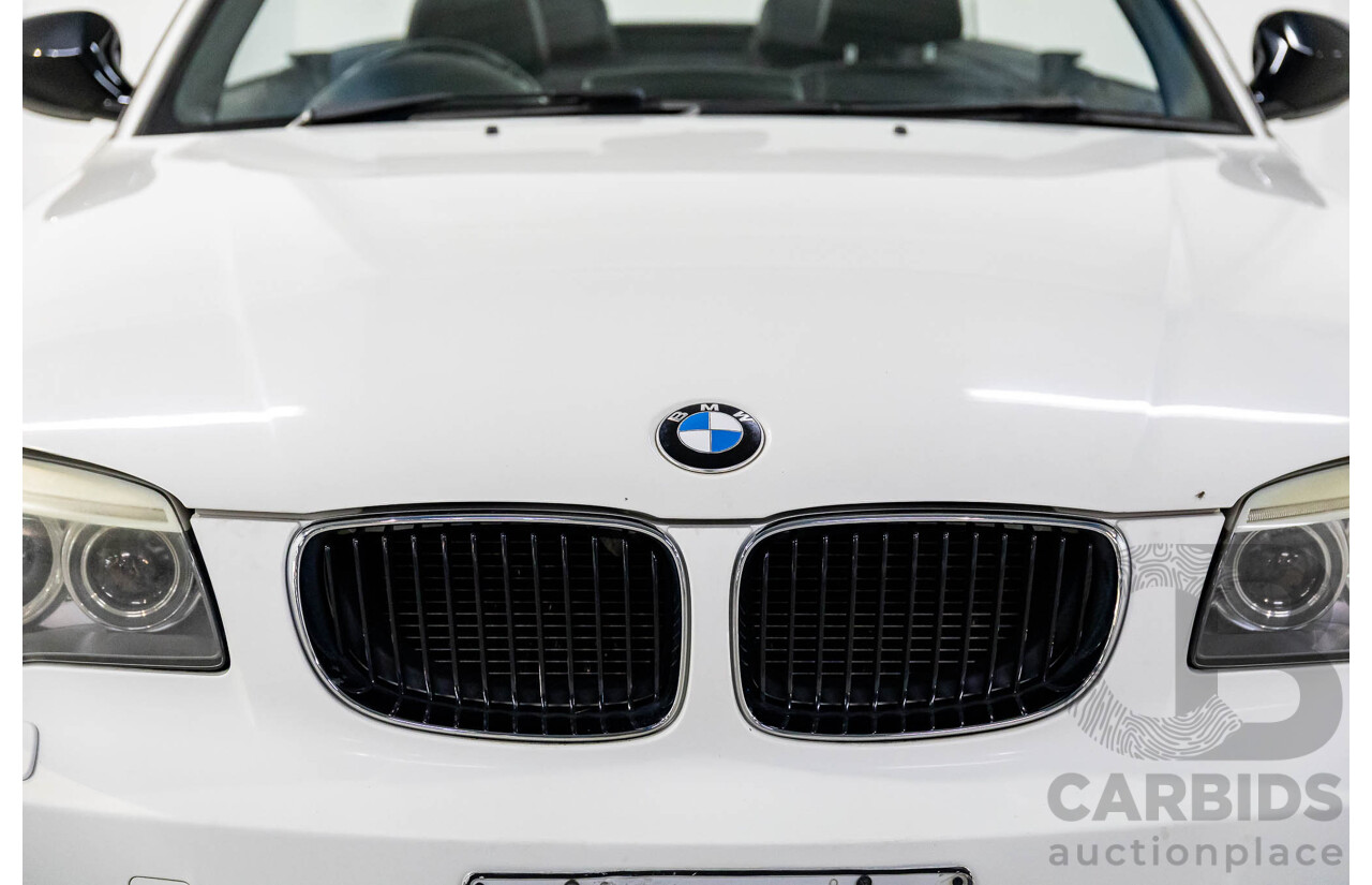 1/2014 BMW 120i M Sport E88 MY13 Update 2d Convertible Alpine White 2.0L