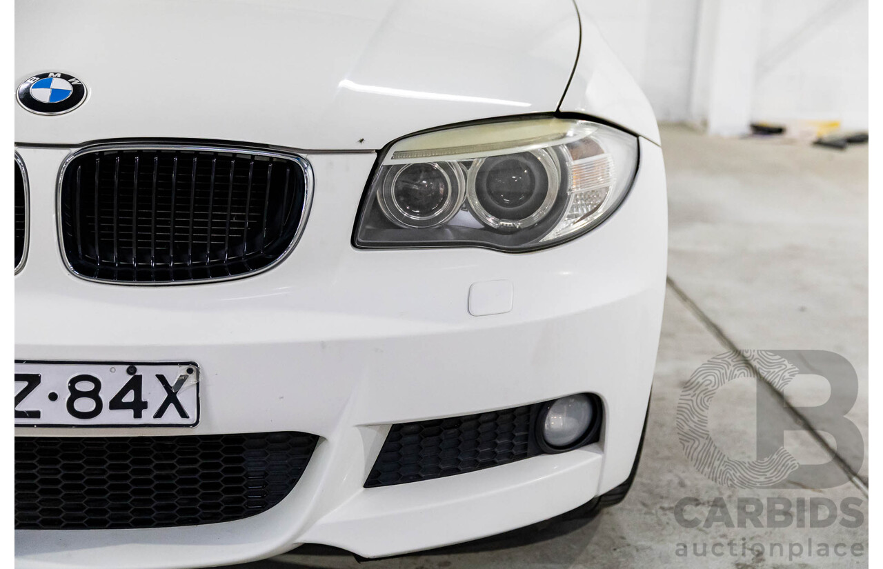 1/2014 BMW 120i M Sport E88 MY13 Update 2d Convertible Alpine White 2.0L