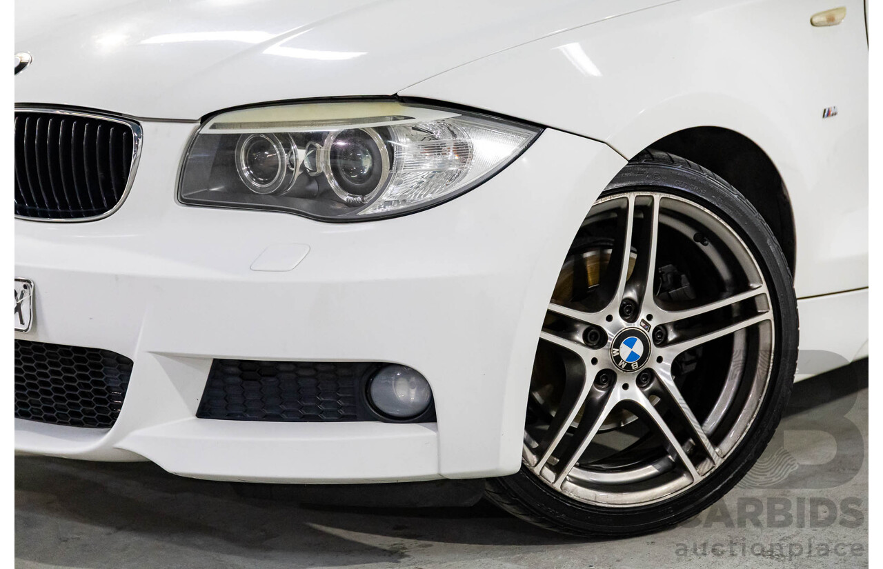 1/2014 BMW 120i M Sport E88 MY13 Update 2d Convertible Alpine White 2.0L