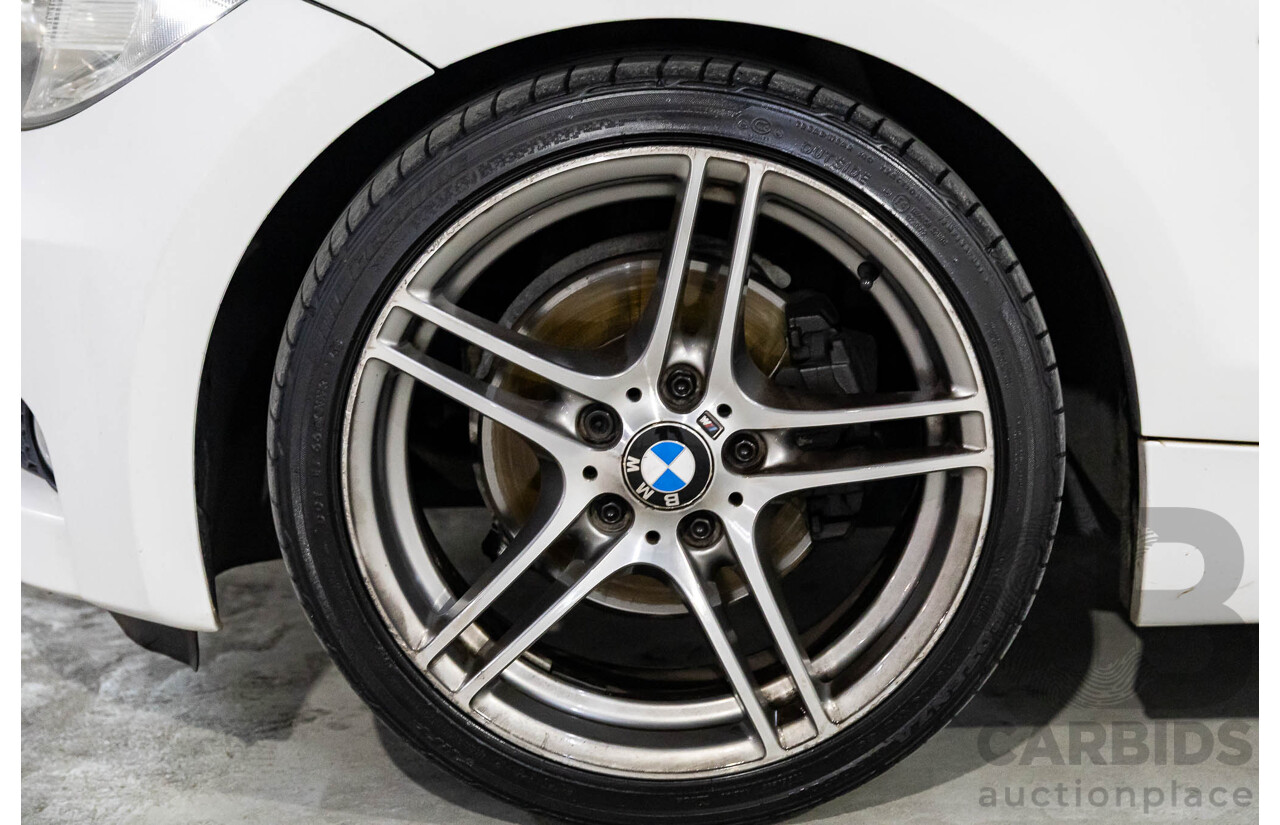 1/2014 BMW 120i M Sport E88 MY13 Update 2d Convertible Alpine White 2.0L