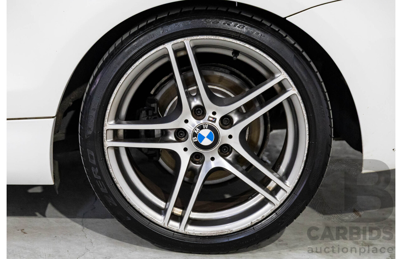 1/2014 BMW 120i M Sport E88 MY13 Update 2d Convertible Alpine White 2.0L