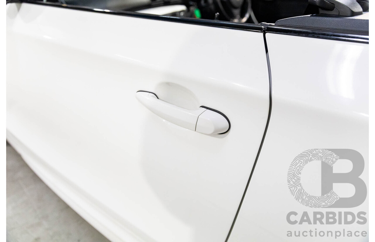 1/2014 BMW 120i M Sport E88 MY13 Update 2d Convertible Alpine White 2.0L