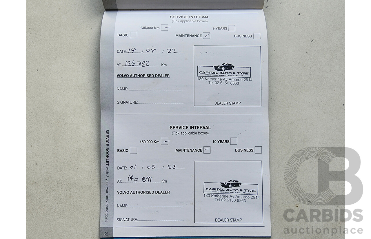 1/2013 Volvo V40 D2 Kinetic M 5d Hatchback Red 1.6L
