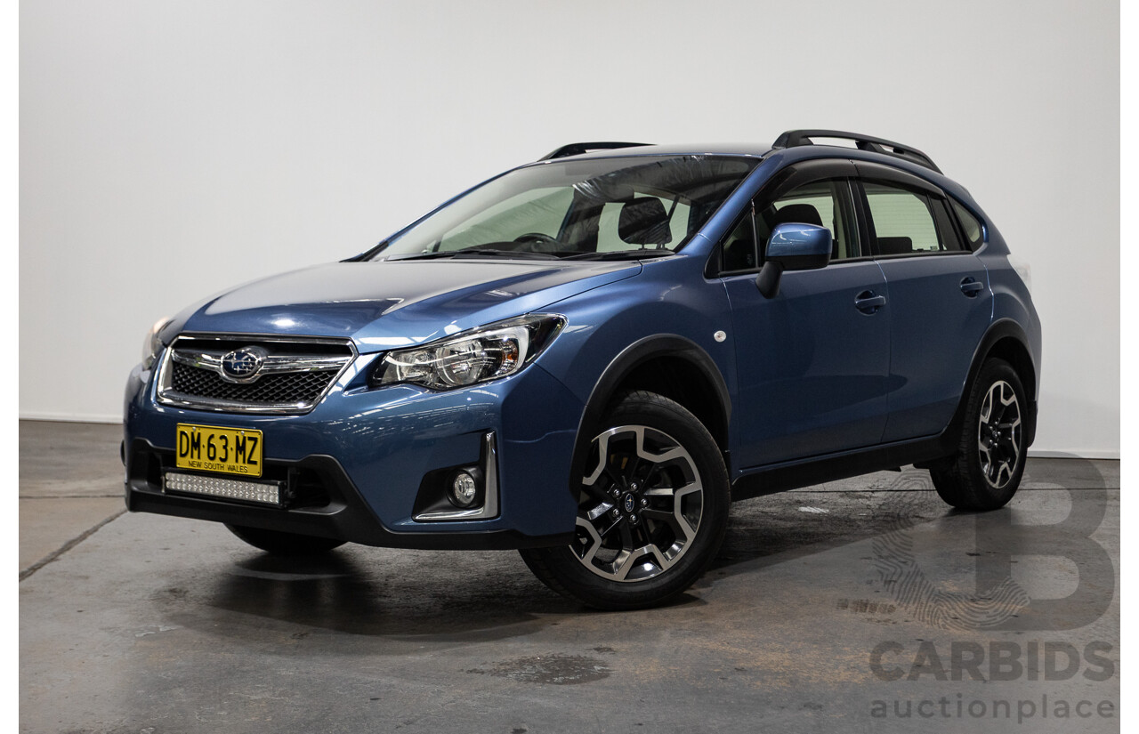 12/2016 Subaru XV 2.0i SPECIAL EDITION AWD MY17 4D Wagon Quartz Blue 2.0L