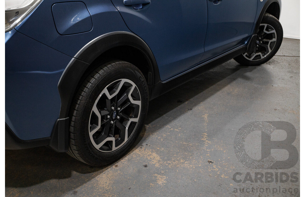 12/2016 Subaru XV 2.0i SPECIAL EDITION AWD MY17 4D Wagon Quartz Blue 2.0L