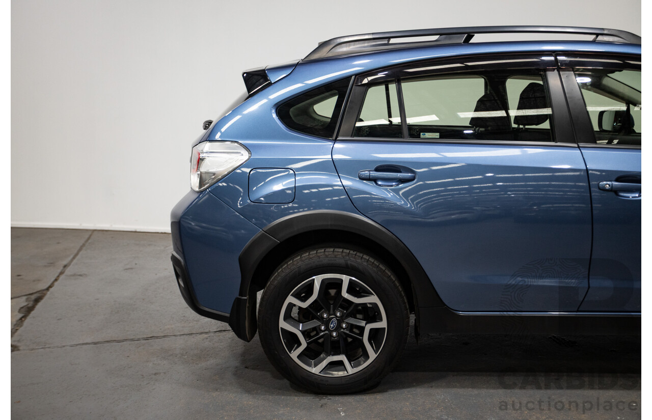 12/2016 Subaru XV 2.0i SPECIAL EDITION AWD MY17 4D Wagon Quartz Blue 2.0L