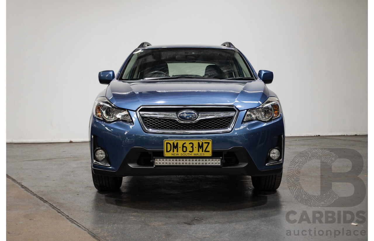 12/2016 Subaru XV 2.0i SPECIAL EDITION AWD MY17 4D Wagon Quartz Blue 2.0L