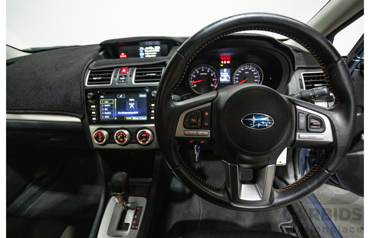 12/2016 Subaru XV 2.0i SPECIAL EDITION AWD MY17 4D Wagon Quartz Blue 2.0L