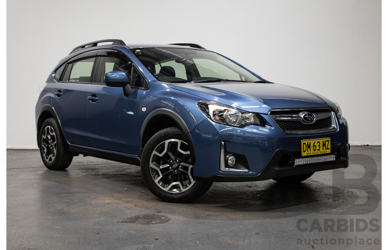 12/2016 Subaru XV 2.0i SPECIAL EDITION AWD MY17 4D Wagon Quartz Blue 2.0L