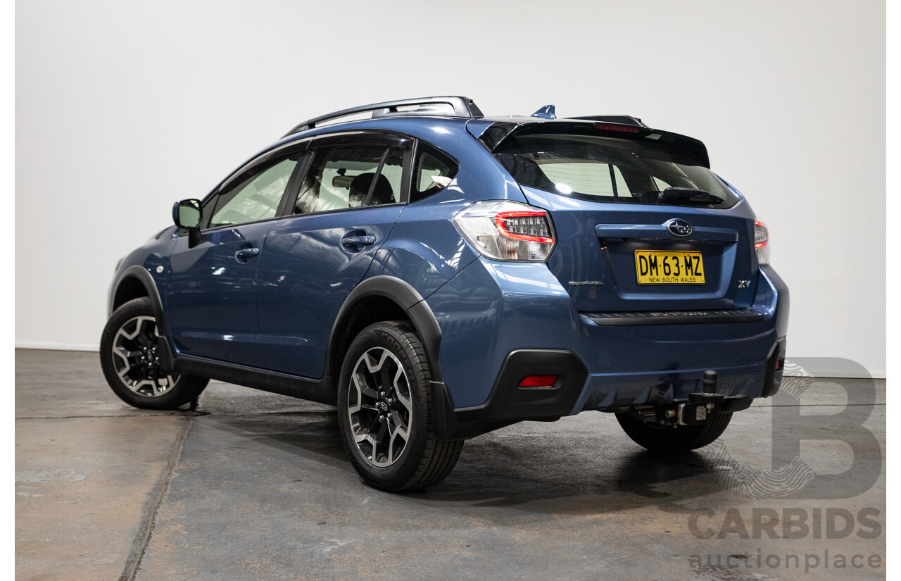 12/2016 Subaru XV 2.0i SPECIAL EDITION AWD MY17 4D Wagon Quartz Blue 2.0L