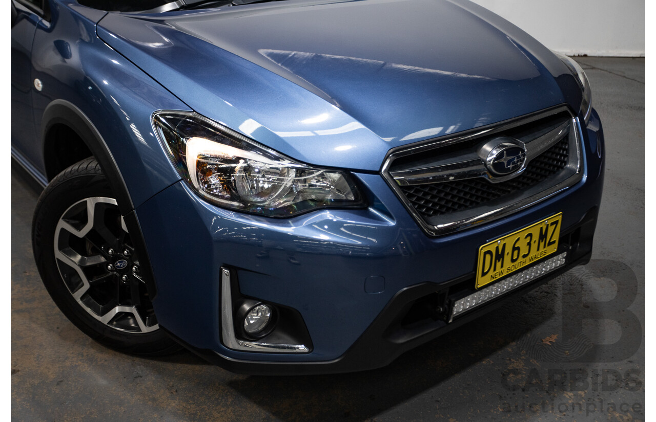 12/2016 Subaru XV 2.0i SPECIAL EDITION AWD MY17 4D Wagon Quartz Blue 2.0L