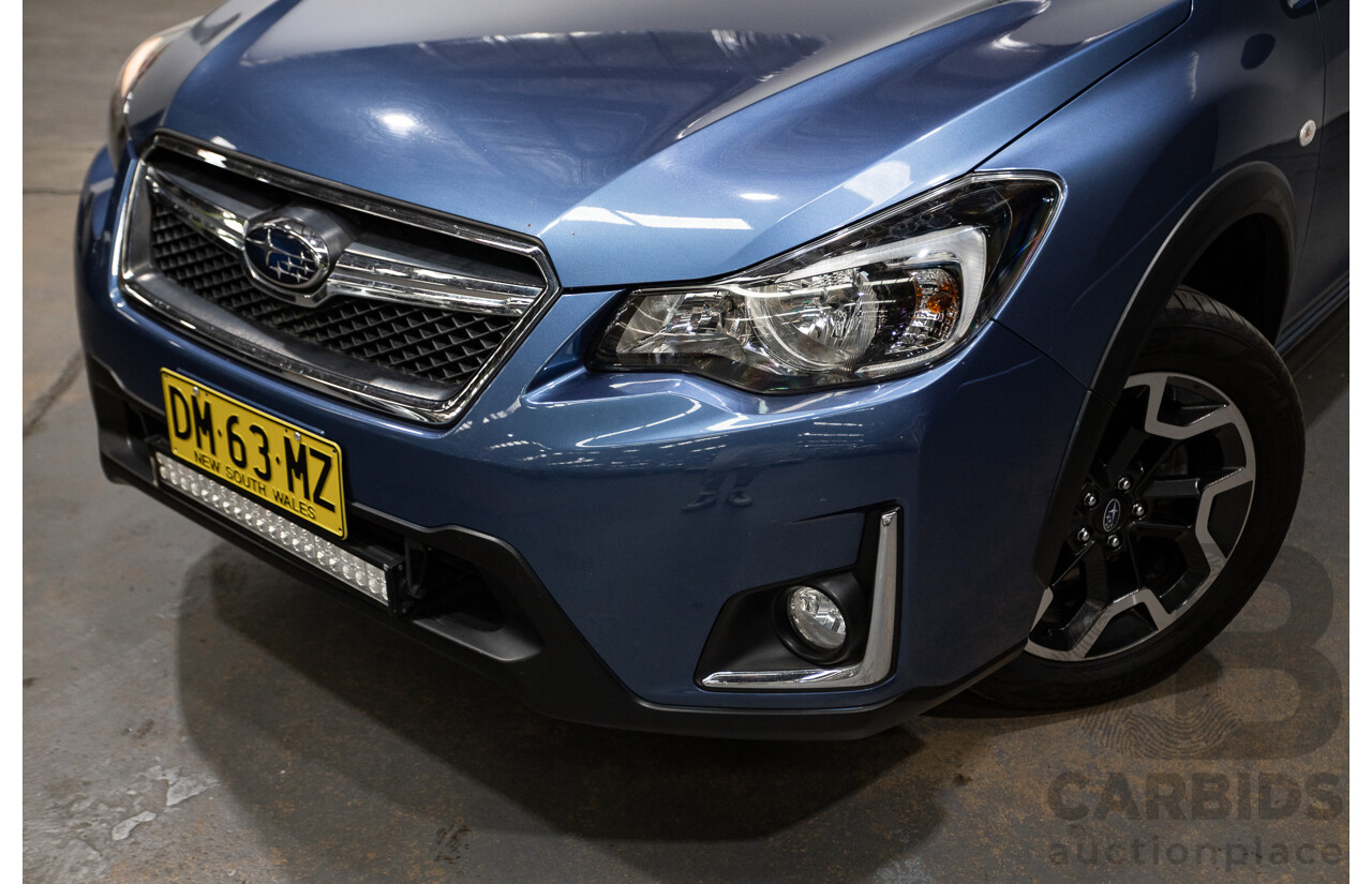 12/2016 Subaru XV 2.0i SPECIAL EDITION AWD MY17 4D Wagon Quartz Blue 2.0L