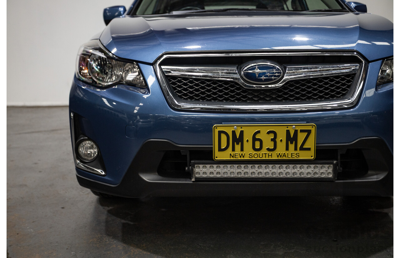 12/2016 Subaru XV 2.0i SPECIAL EDITION AWD MY17 4D Wagon Quartz Blue 2.0L