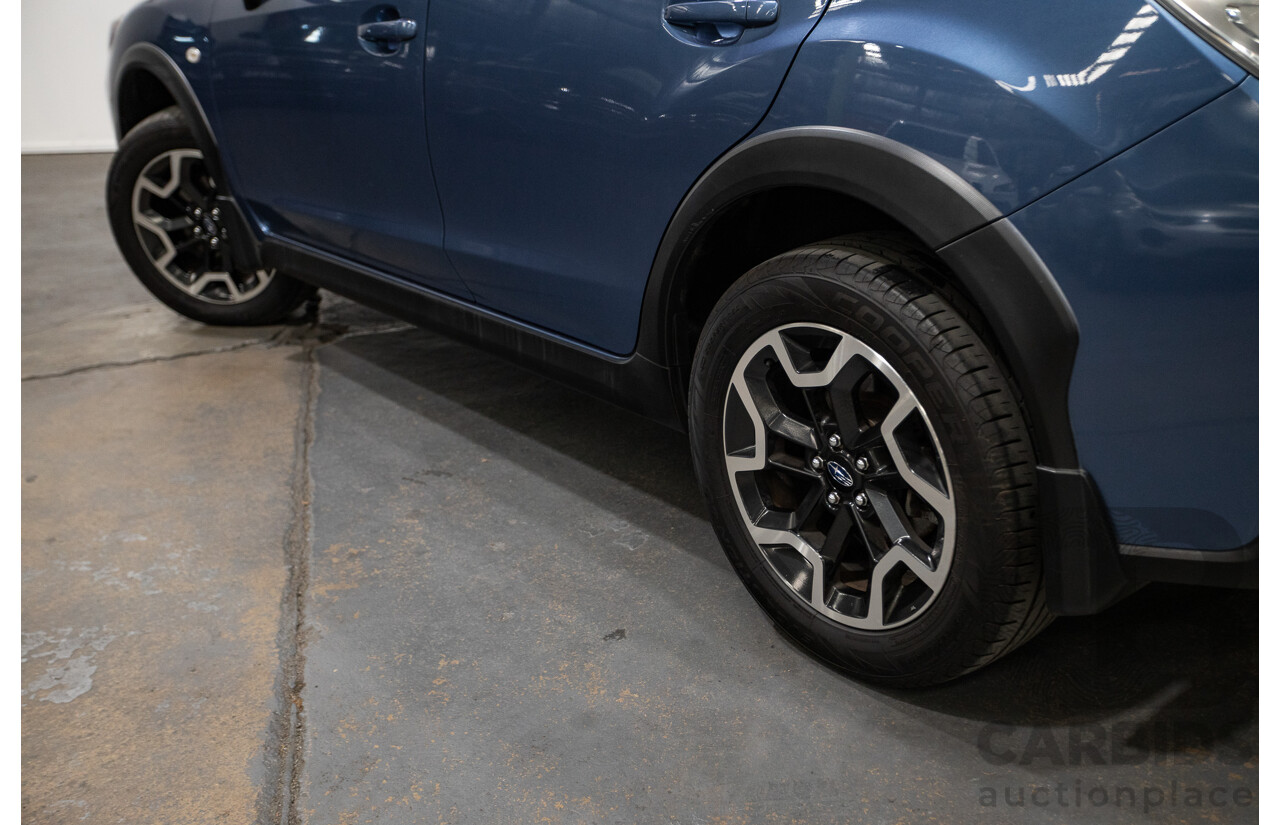 12/2016 Subaru XV 2.0i SPECIAL EDITION AWD MY17 4D Wagon Quartz Blue 2.0L